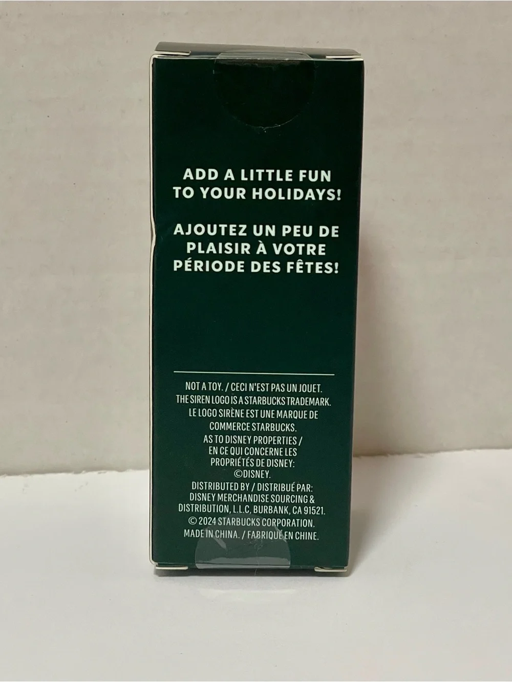 Miniature Starbucks Disney Cup Ornament/Keychain